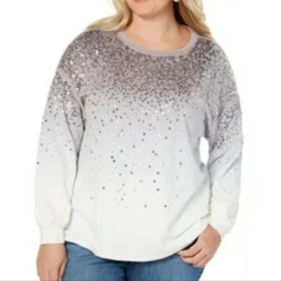 INC sparkly top - Picture 4 of 5